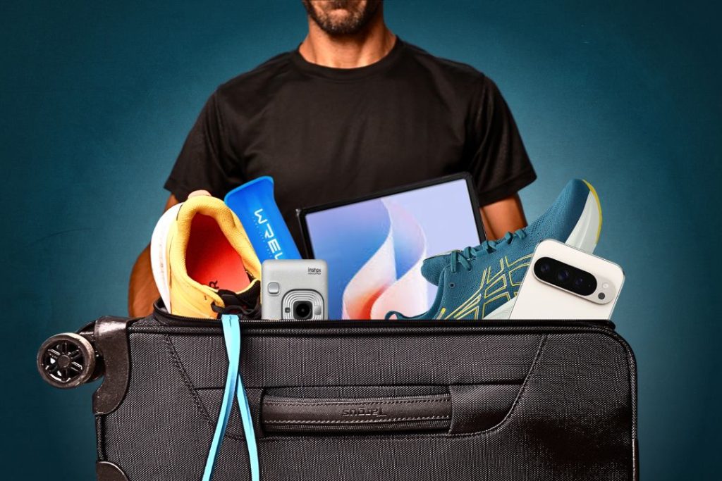 kit de viagem running