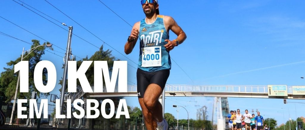 Hugo Barreto a correr a Corrida de Santo António em Lisboa