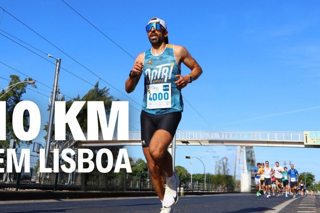 Hugo Barreto a correr a Corrida de Santo António em Lisboa