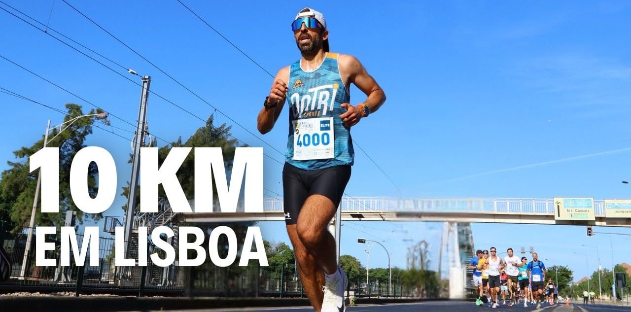 Hugo Barreto a correr a Corrida de Santo António em Lisboa